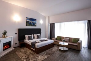 Leilighet – comfort, 1 soverom, hageutsikt | Safe på rommet, lydisolert og sengetøy