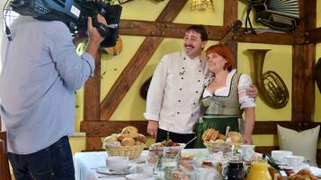Frühstücksbuffet unter der Woche gegen Gebühr