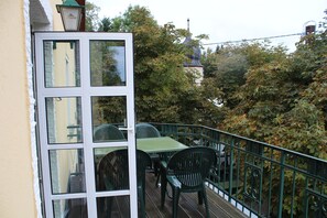 Comfort-Doppelzimmer, 1 Doppelbett, Nichtraucher | Blick vom Balkon