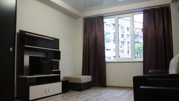 Standard-Apartment (Sofa bed) | Verdunkelungsvorhänge, schallisolierte Zimmer, Bügeleisen/Bügelbrett