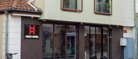 Façade de l’hébergement