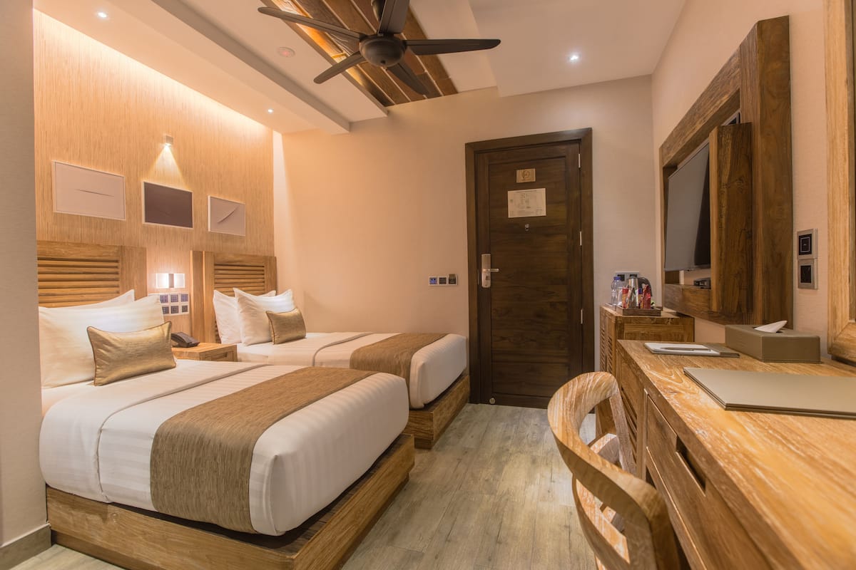 Deluxe Double or Twin Room, Balcony, Ocean View, Free Airport Transfer | Premium bedding, Select Comfort beds, minibar, in-room safe
