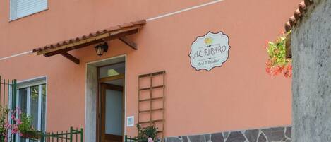 Fassade der Unterkunft