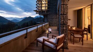 Alpine Suite | Blick vom Balkon