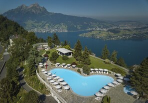 Outdoor pool - Bürgenstock Hotels & Resort – Palace Hotel (Ennetbuergen)