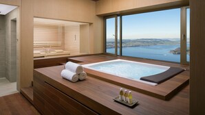 Sauna, hot tub, steam room, Turkish bath/hammam, body treatments - Bürgenstock Hotels & Resort – Palace Hotel (Ennetbuergen)