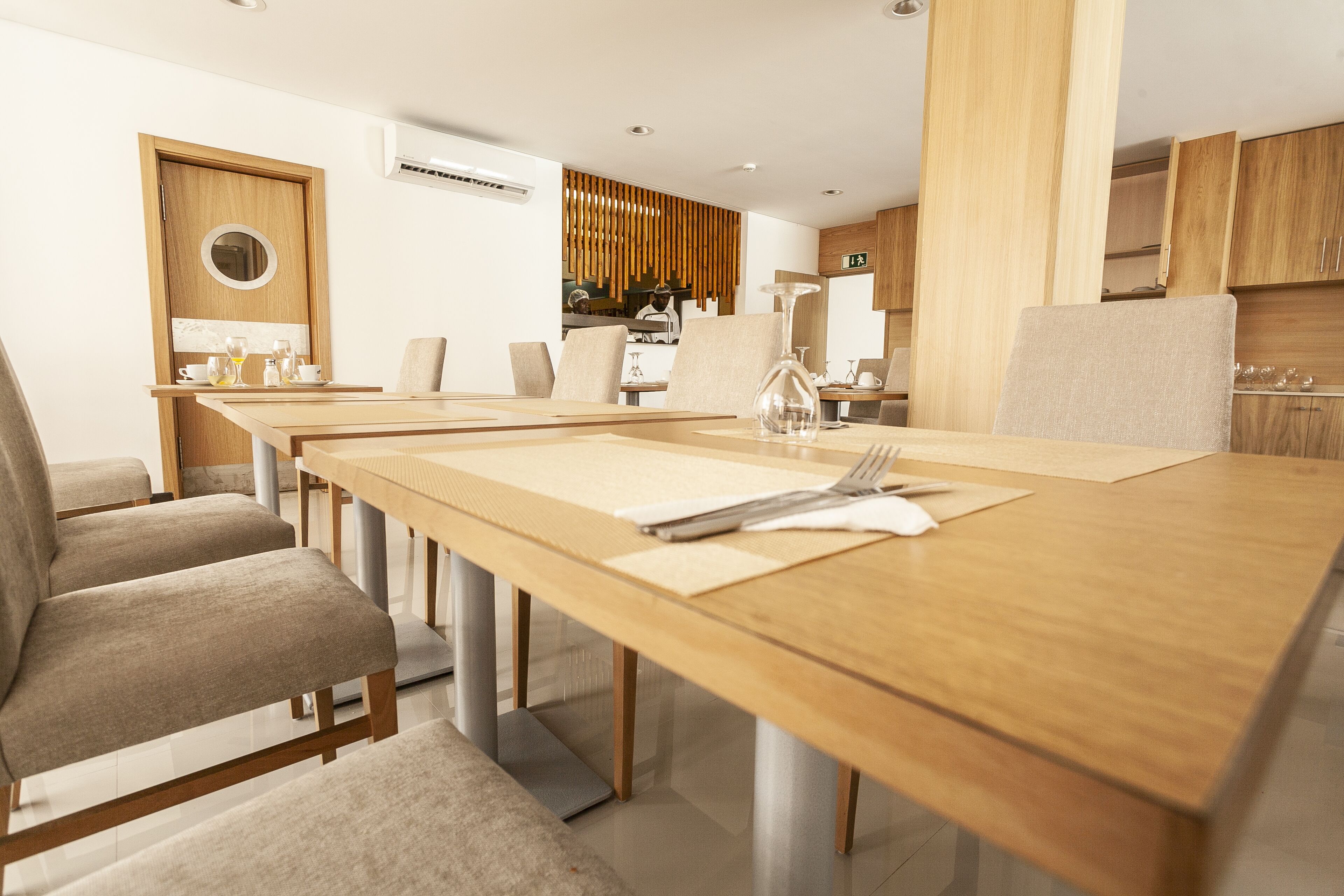 breakfast, lunch, dinner served; local and international cuisine