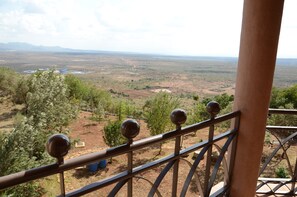 Utsikt fra overnattingsstedet