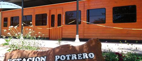 Fachada de la propiedad