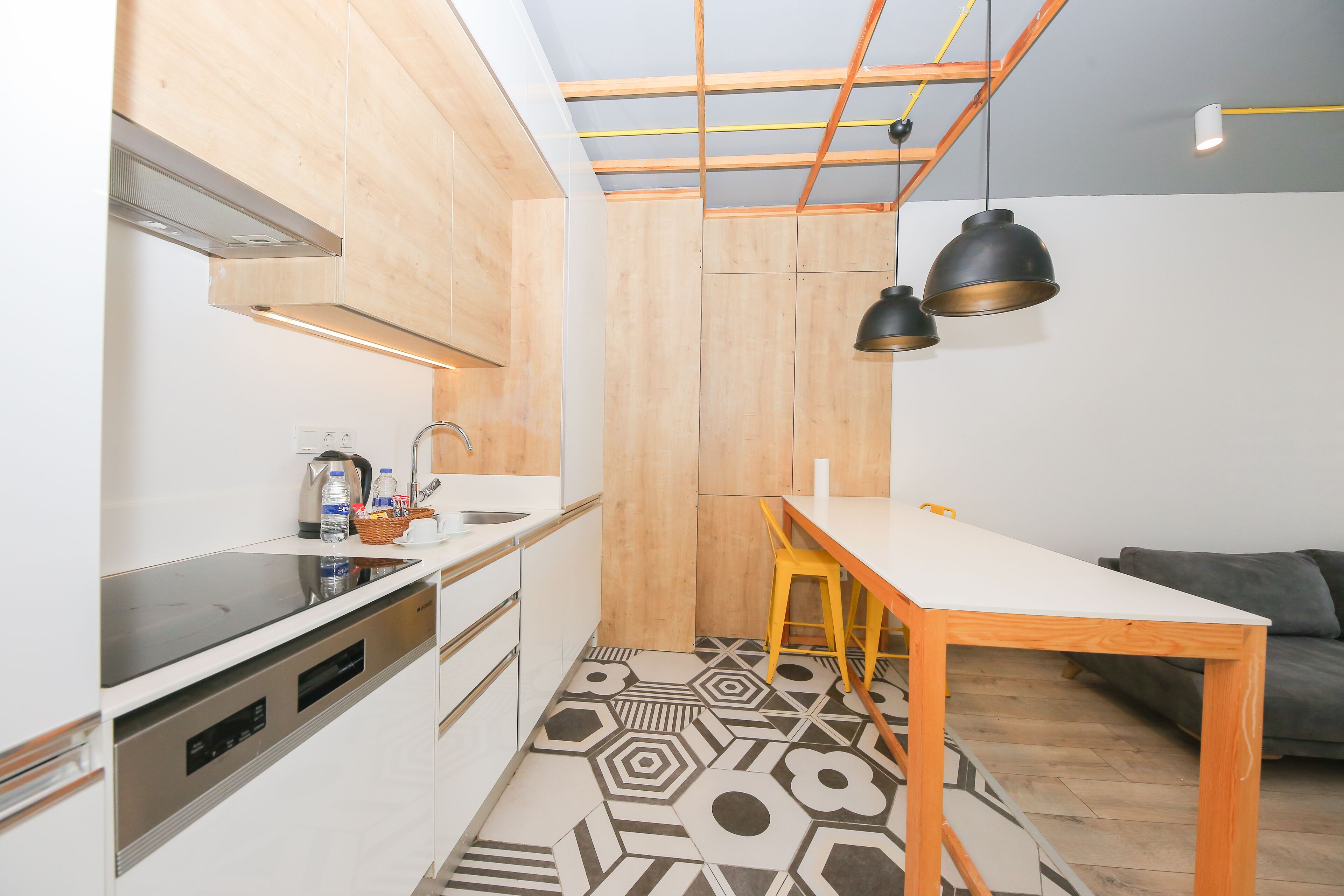 superior condo, 1 bedroom, balcony, city view | premium bedding, blackout curtains, iron/ironing board, free wifi