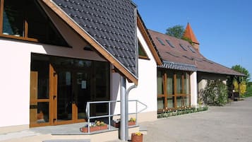 Entrada de la propiedad