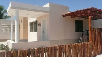 Fassade der Unterkunft