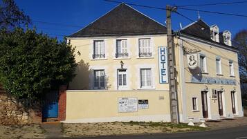 Fassade der Unterkunft