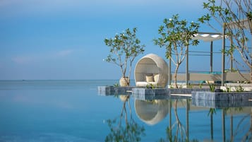 2 hồ bơi ngoài trời, lều miễn phí, dù/ô trên bãi biển/hồ bơi