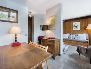 Interior - Studio in Megève Rochebrune, 10 min from center, for 2 people (Megève)