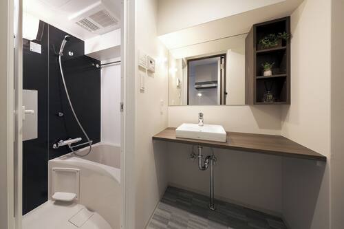 Badewanne und Dusche (separat), Komfortbadewanne