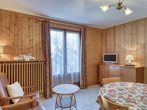 Interior - Cozy 1-bedroom apartment in Megève with WiFi and parking (Megève)