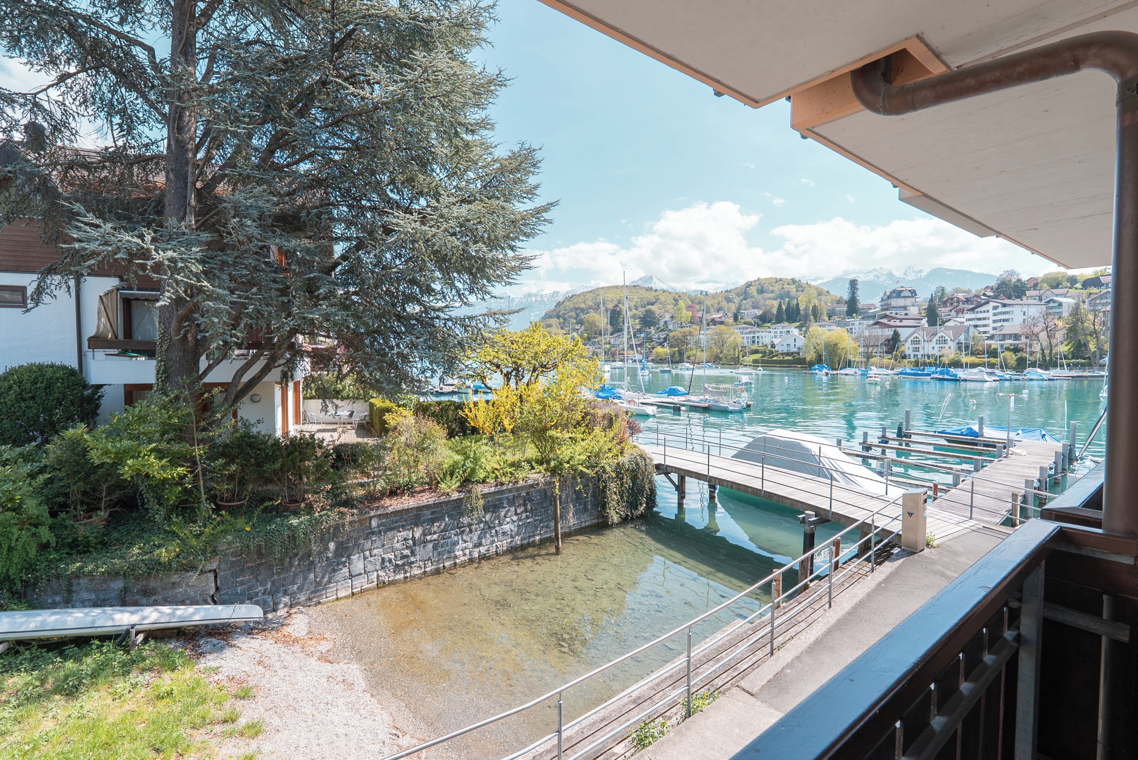 Vue depuis l’hébergement