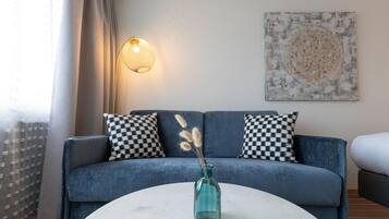 Superior Double Room | Living area | 43-inch Smart TV with digital channels, Netflix, streaming services