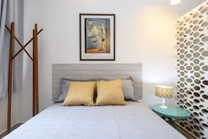 Apartamento, para não fumantes | Ferros/tábuas de passar roupa, Wi-Fi de cortesia, roupa de cama