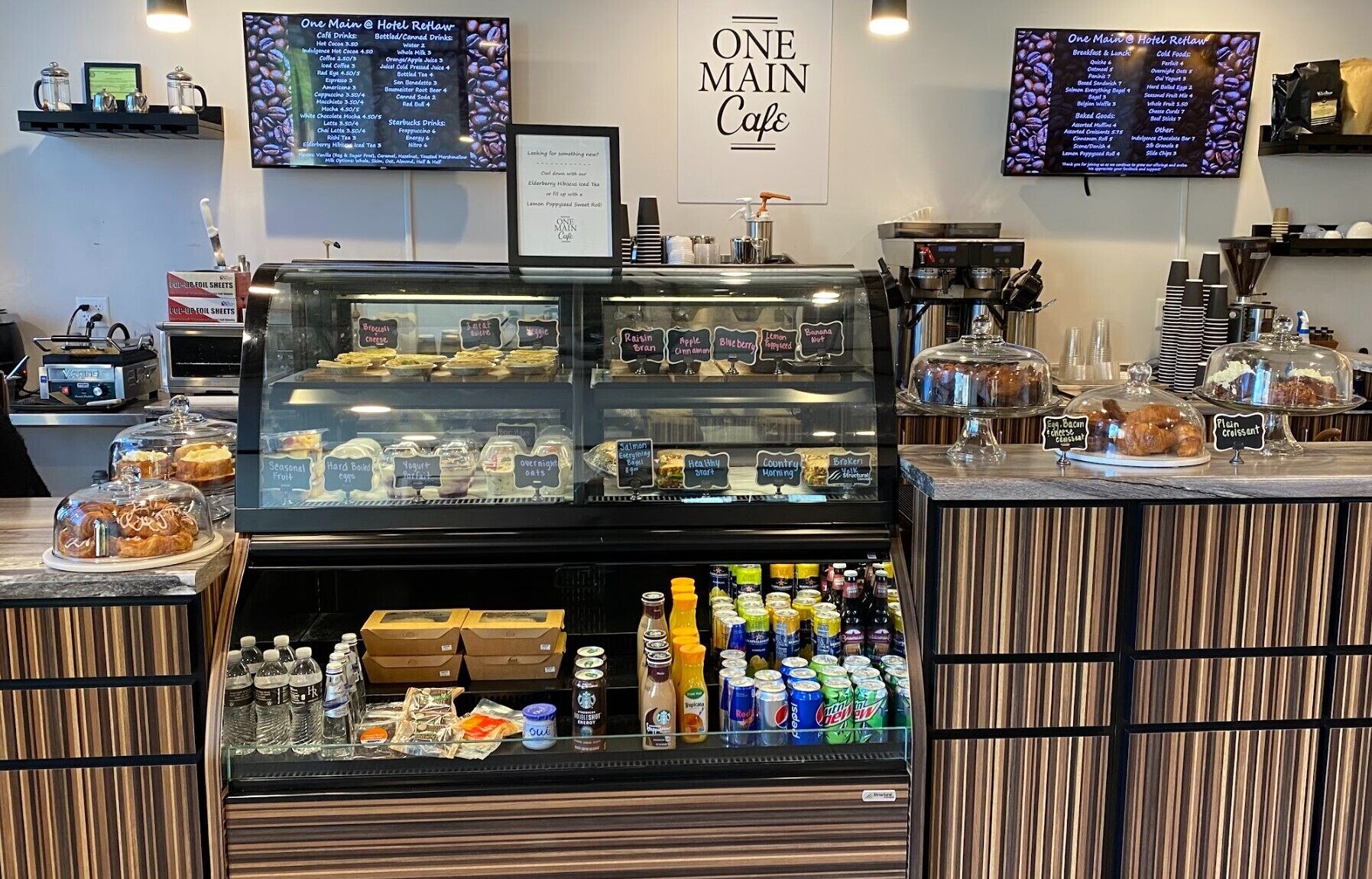 daily to-go breakfast for a fee