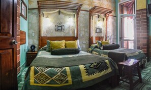 Triple Room, Multiple Beds, Non Smoking | Minibar, in-room safe, iron/ironing board, bed sheets