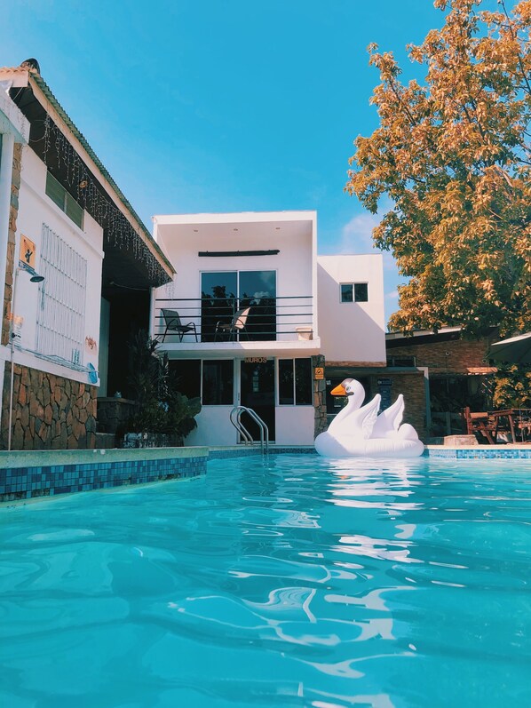 Outdoor pool - Villa Napoli Bed & Breakfast (Santa Ana)