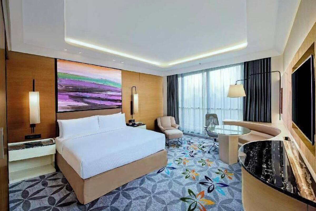 Ropa de cama de alta calidad, camas con efecto memoria y minibar