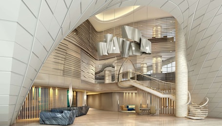Lobby. DoubleTree by Hilton Ahmedabad