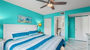 2 bedrooms, desk, iron/ironing board, free WiFi