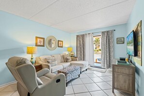 Een smart-tv en een kantoor