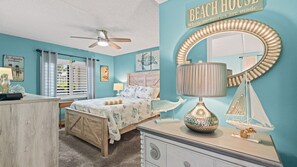 2 habitaciones, escritorio, tabla de planchar con plancha y wifi gratis 