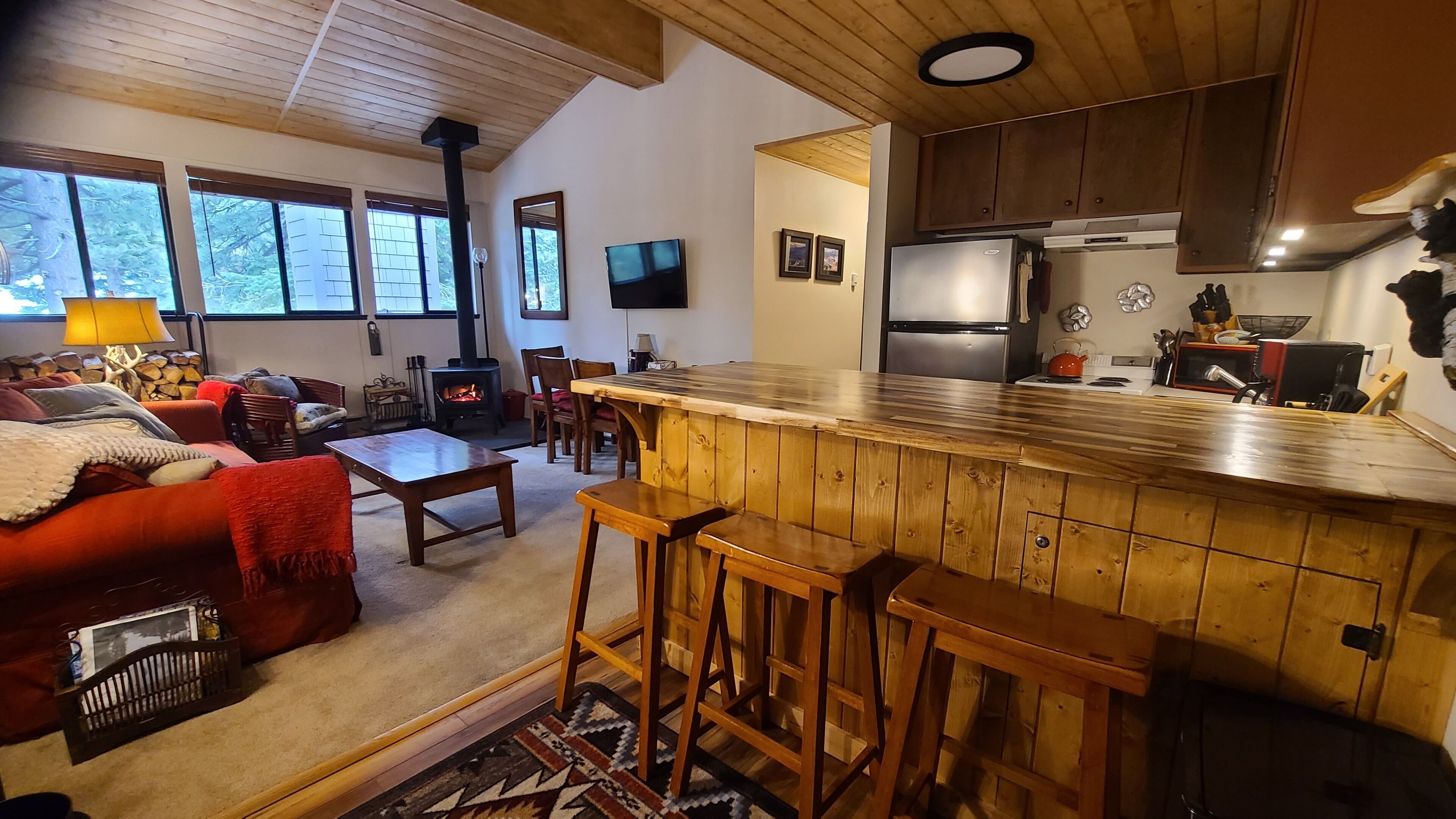 تلفزيون، مدفأة