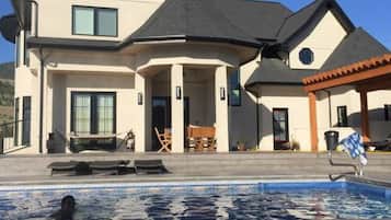 Una piscina climatizada