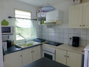 Fridge, microwave, oven, stovetop - The Caribbean flower (Basse-Terre)