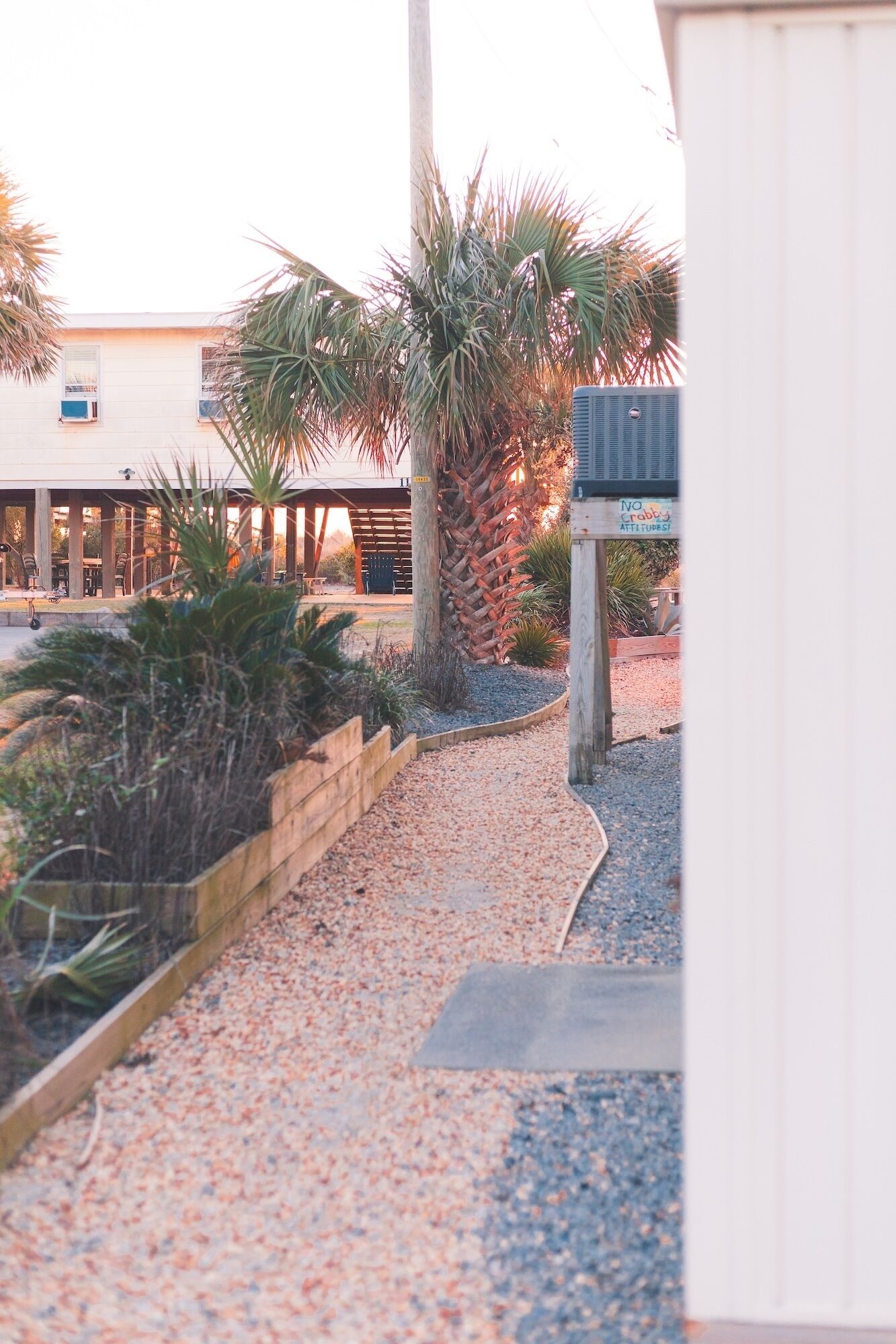 Enceinte de l’hébergement