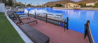 High-End Arrowhead Lakes Estate w/ Private Boat & Heated Spa