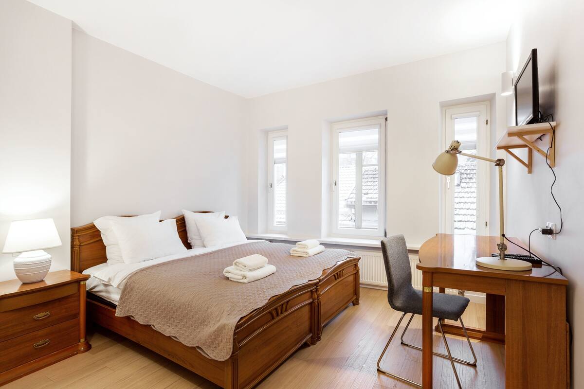 Departamento Premium | Escritorio, tabla de planchar con plancha y wifi gratis 