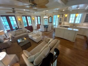 Smart TV, fireplace, Netflix, DVD player