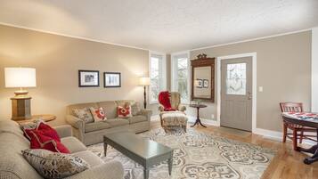 Smart-tv och eldstad