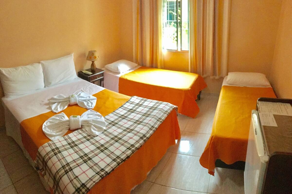 quarto standard com ar condicionado | minibar, blackout curtains, free wifi