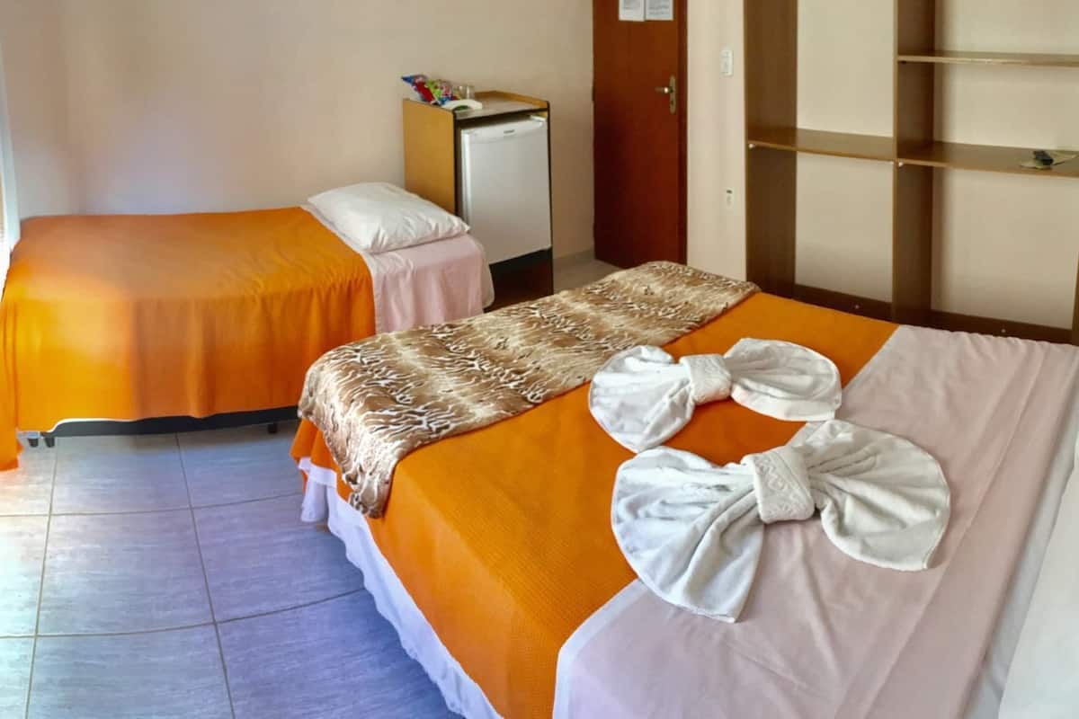 quarto standard com ar condicionado | minibar, blackout curtains, free wifi