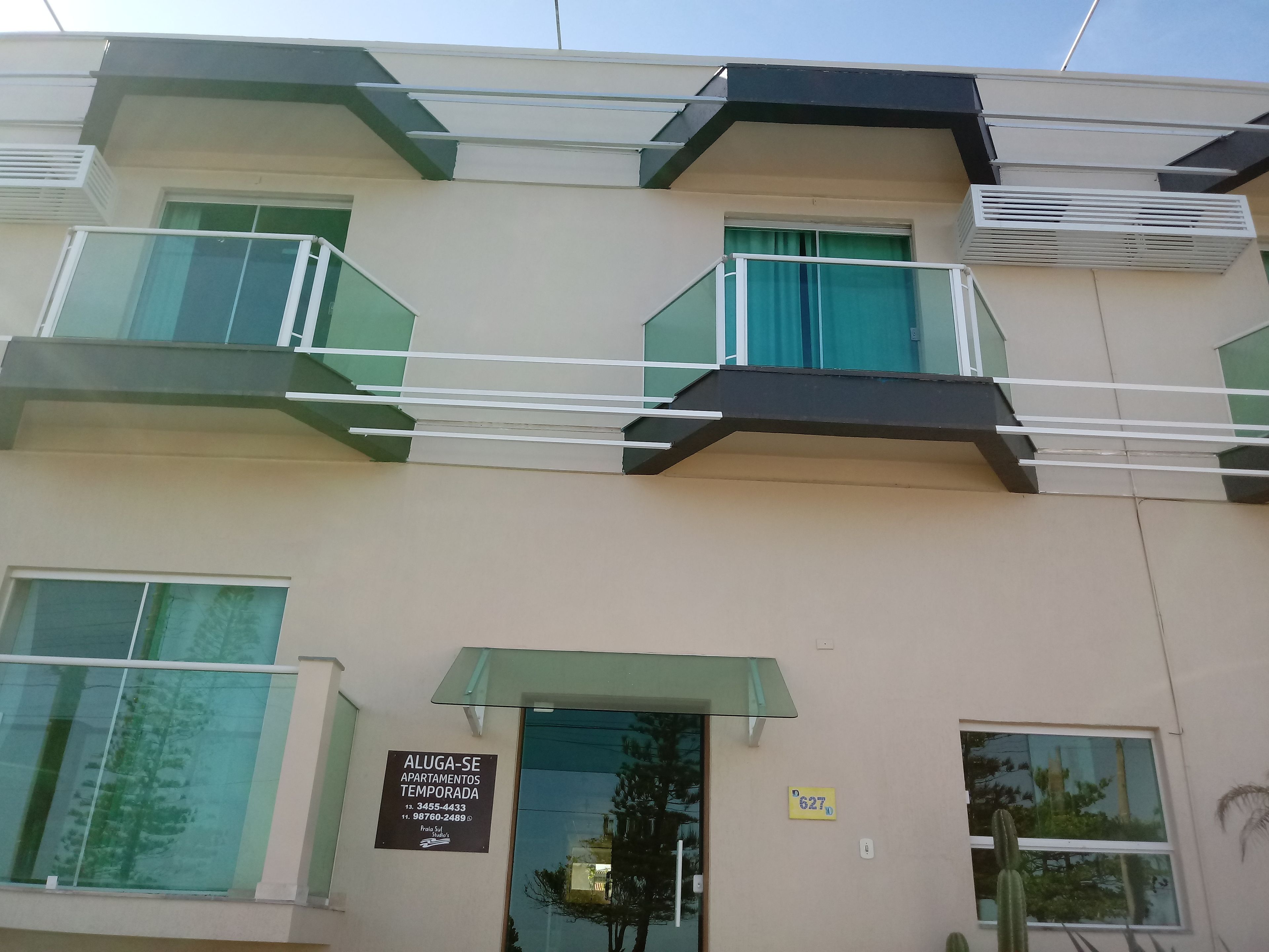 Fassade der Unterkunft