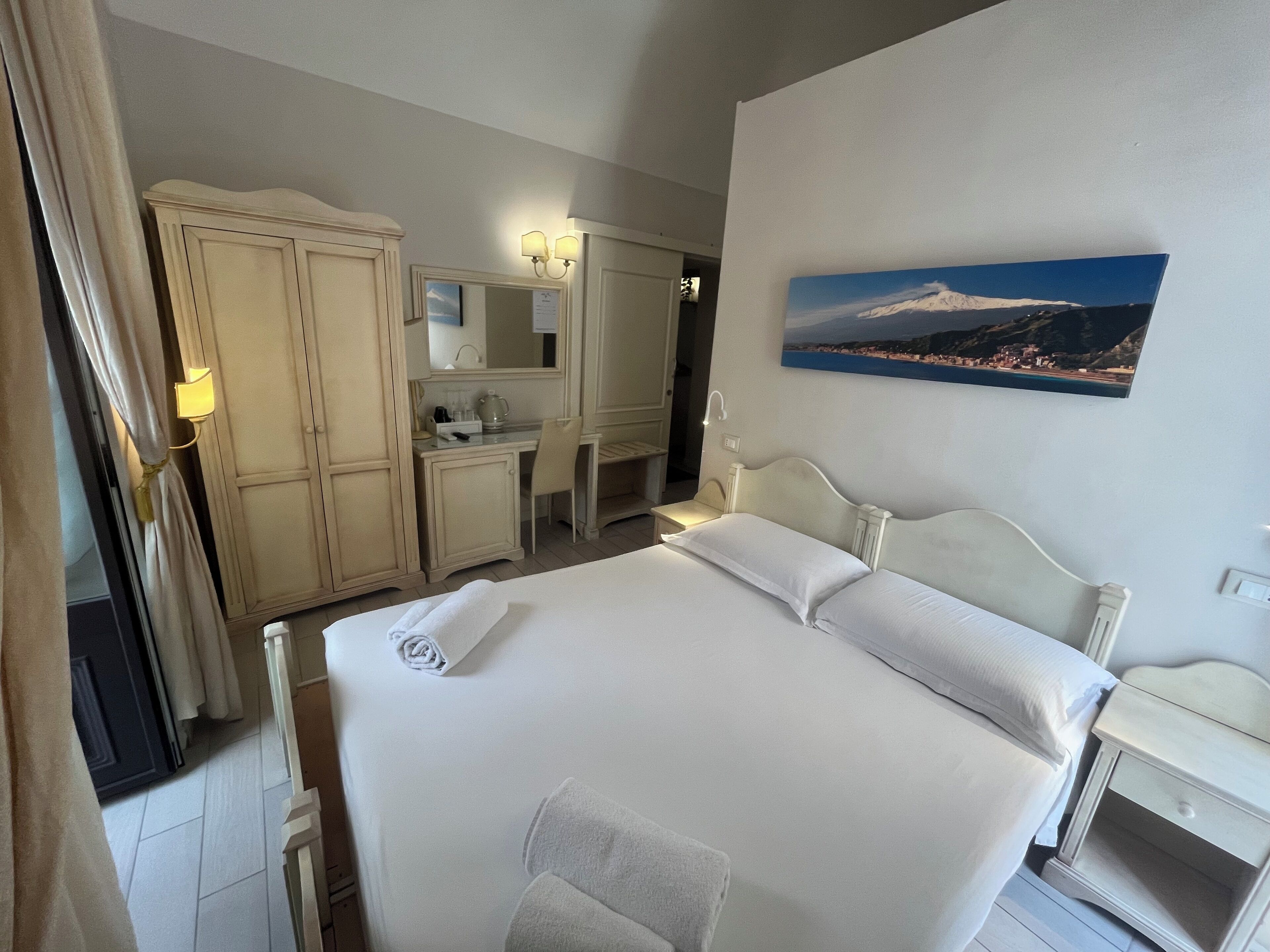 1 chambre, draps italiens Frette, literie de qualité supérieure