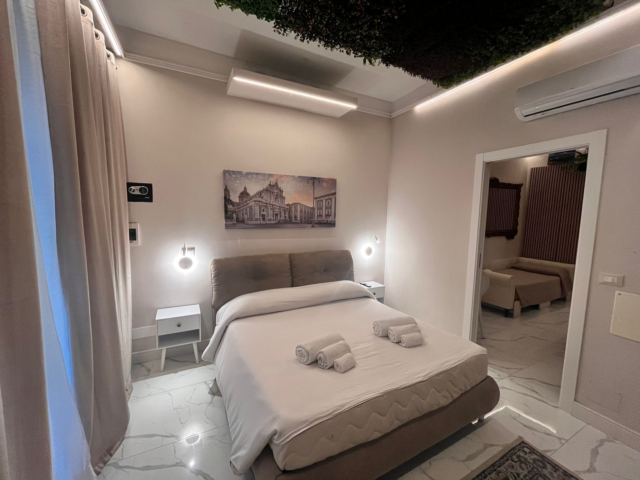 Luxe suite | 1 slaapkamer, Italiaanse Frette-lakens, luxe beddengoed, donsdekens