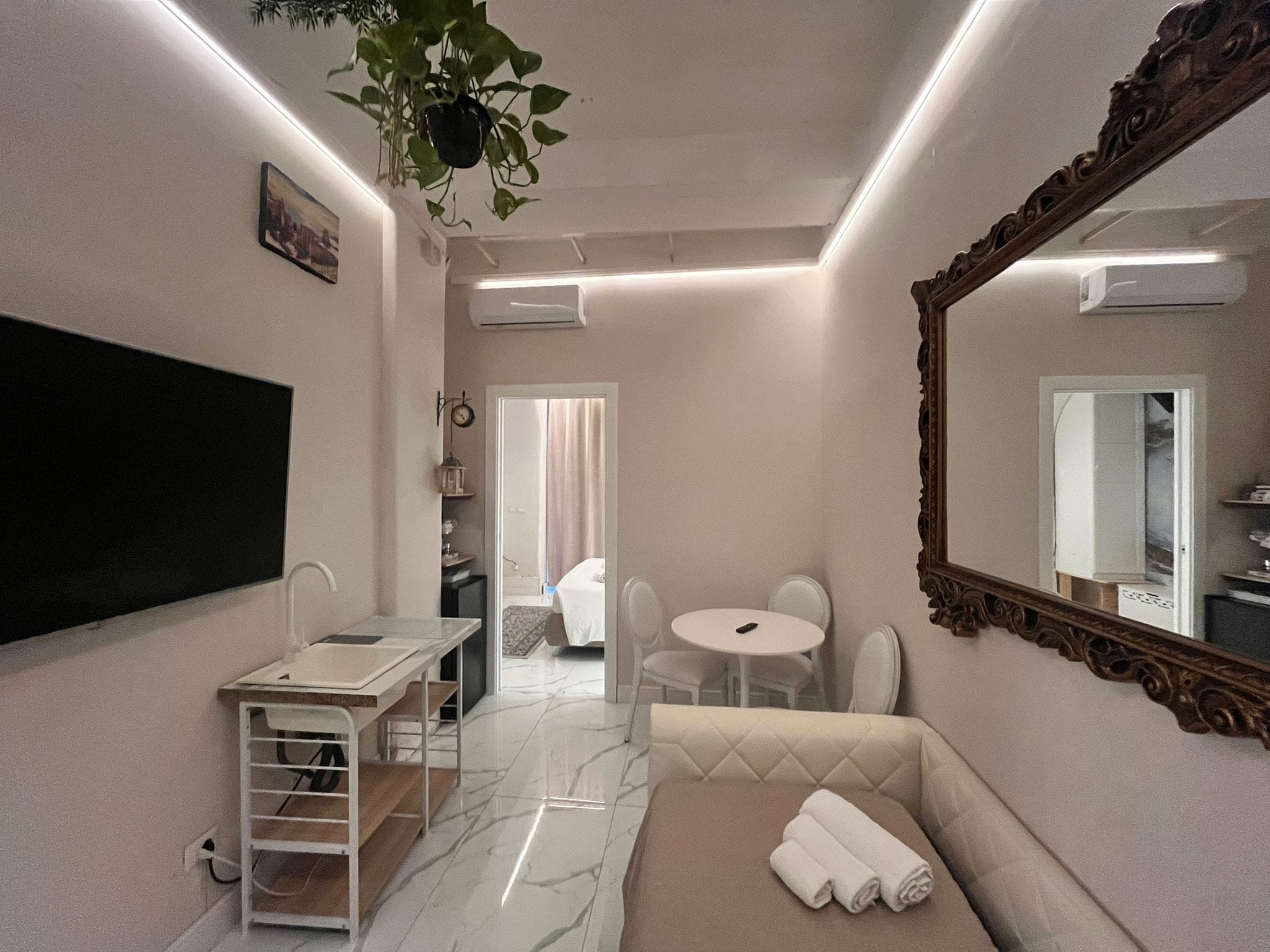 Suíte superluxo | 1 quarto, lençóis italianos Frette, roupas de cama premium