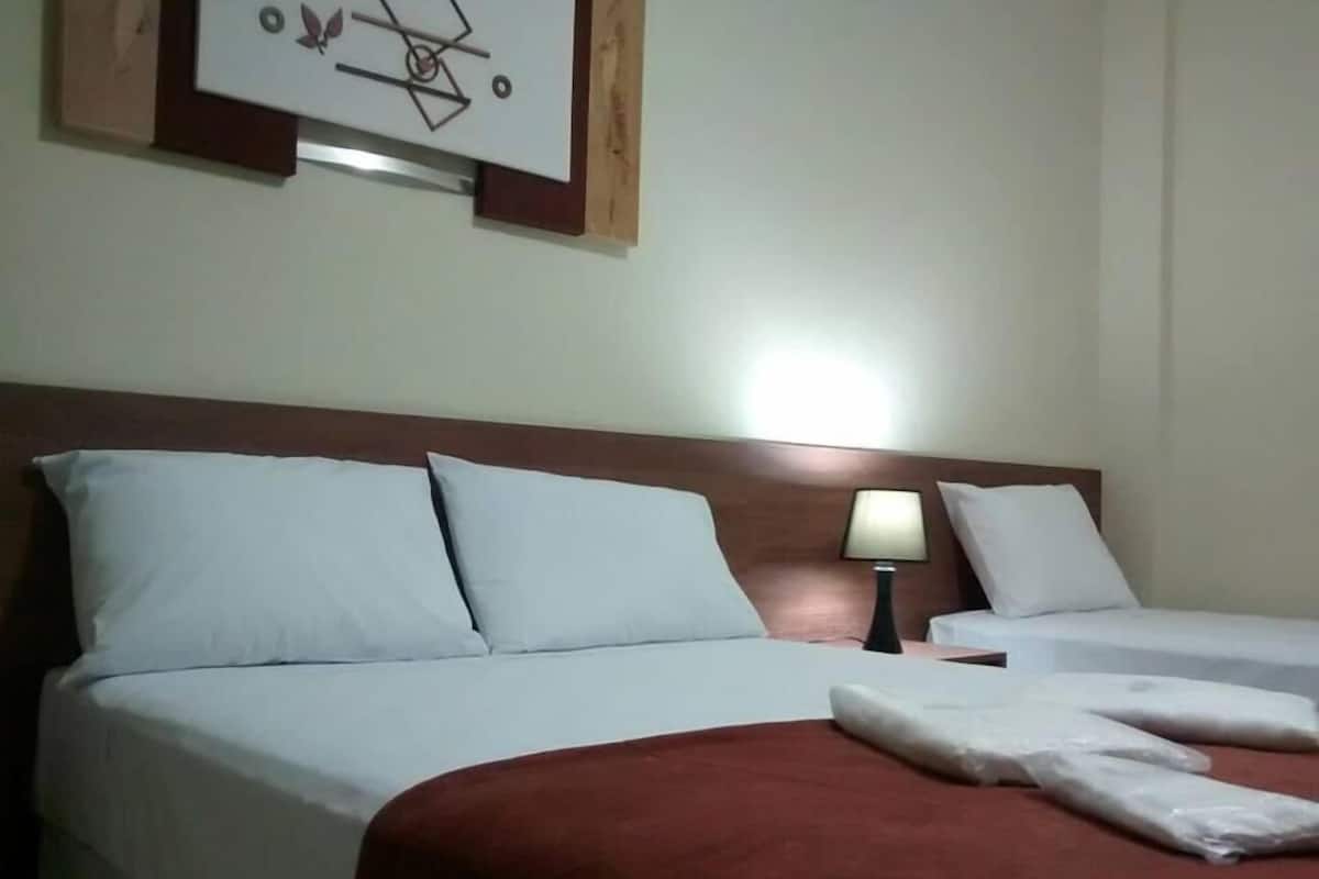 Minibar, desk, blackout drapes, WiFi (free)