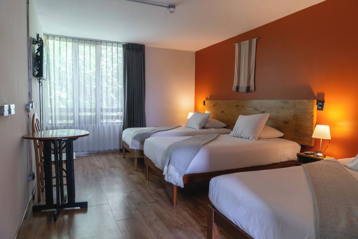Wifi gratis y ropa de cama 