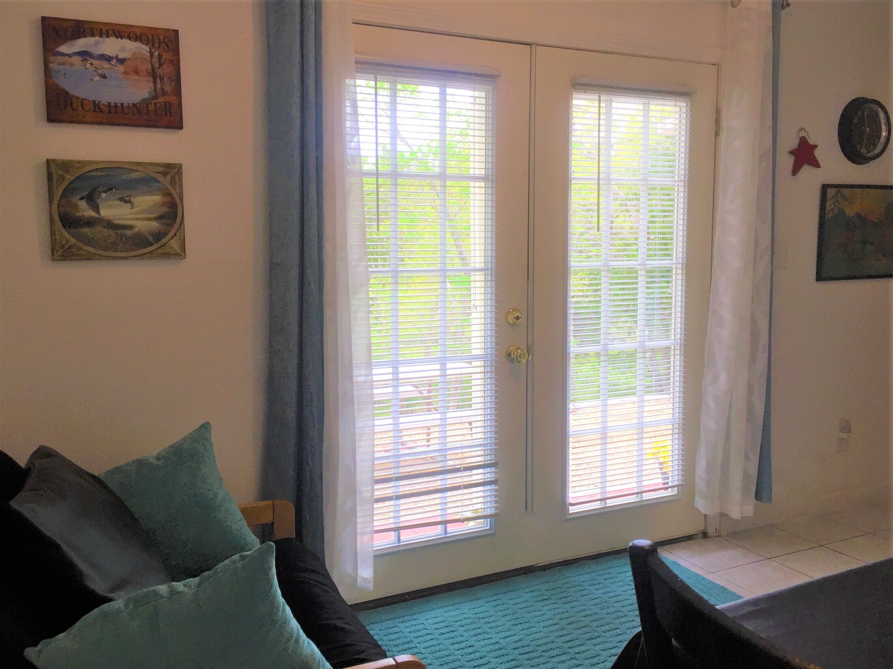 TV connectée, lecteur de DVD, livres, vidéothèque