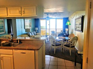Interior - OCEAN FRONT Classy, Beachy Double Balcony Condo #306 at Cape Winds Resort (Cape Canaveral)